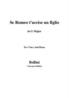 I Capuleti e I Montecchi (The Capulets and The Montagues): Se Romeo t'uccise un figlio by Vincenzo Bellini