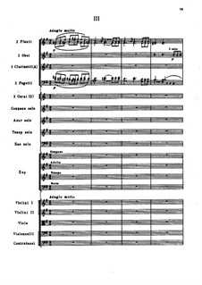 Ode to Joy, TH 66: movimento III by Pyotr Tchaikovsky