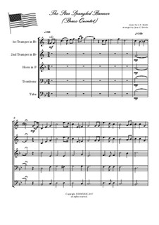 Instrumental version: Para quinteto de metais by John Stafford Smith
