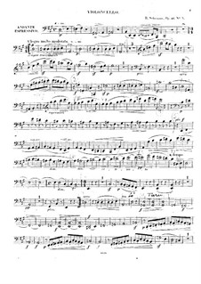 Three String Quartets, Op.41: Quartet No.3 – cello part by Robert Schumann