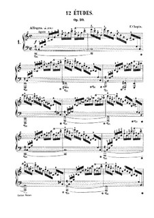 Complete set: Para Piano by Frédéric Chopin