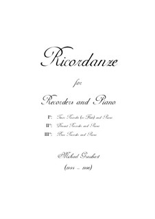 Ricordanze: partitura by Michael Graubart