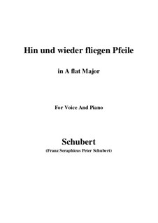 Hin und wieder fliegen Pfeile: A flat Major by Franz Schubert