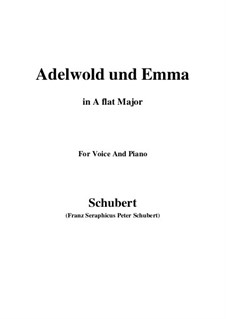 Adelwold and Emma, D.211: A flat Major by Franz Schubert