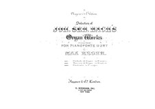 Prelude and Fugue No.2 in D Major, BWV 532: arranjos para pianos de quatro mãos - partes by Johann Sebastian Bach