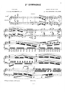 Complete set: versão para dois pianos de quatro mãos - piano parte I by Ludwig van Beethoven