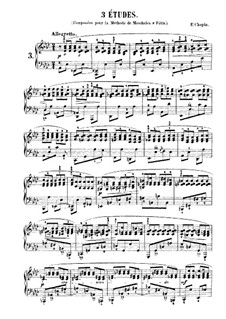 Trois nouvelles études, B.130 KK IIb/3: No.2 em A flat maior by Frédéric Chopin