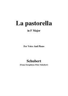 La Pastorella, D.513: F Maior by Franz Schubert