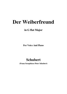 Der Weiberfreund (The Philanderer), D.271: G flat Major by Franz Schubert