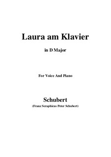 Laura at the Piano, D.388: First version (D Major) by Franz Schubert