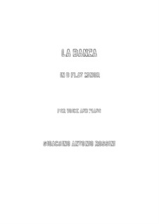Tarantella Napoletana: For voice and piano (b flat minor) by Gioacchino Rossini