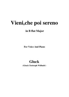 La Semiramide riconosciuta: Vieni, che poi sereno by Christoph Willibald Gluck