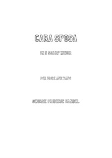 Cara Sposa: D sharp minor by Georg Friedrich Händel