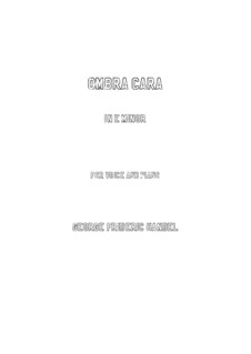 Radamisto, HWV12a: Ombra cara (e minor) by Georg Friedrich Händel