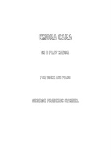 Radamisto, HWV12a: Ombra cara (b flat minor) by Georg Friedrich Händel