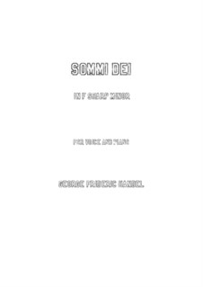 Radamisto, HWV12a: Sommi Dei (f sharp minor) by Georg Friedrich Händel