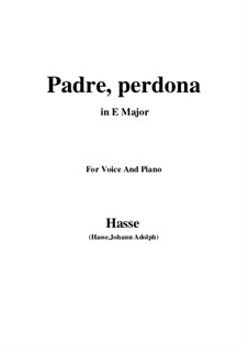 Demofoonte: Padre, perdona by Johann Adolph Hasse