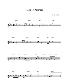 Back To Normal: Back To Normal by Andy Dello Ioio