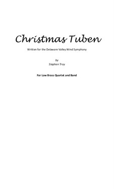 Christmas Tuben: partitura completa by Stephen Troy