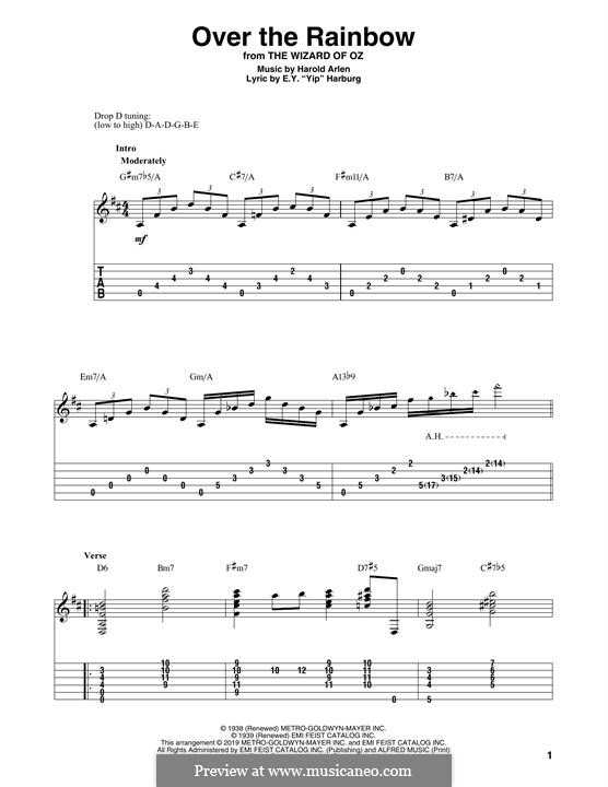 Instrumental version: Para guitarra com guia by Harold Arlen