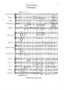 Complete Opera: partitura completa by Alexander Borodin