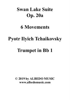 6 Movements and 8 Movements: Trompete em Bb 1 (parte transposta) by Pyotr Tchaikovsky