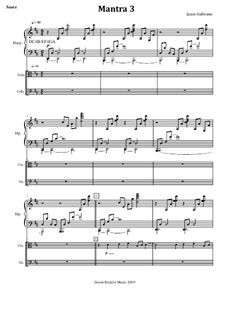 Mantra 3 for Harp, Viola, & Cello: Mantra 3 for Harp, Viola, & Cello by Jason Sullivann
