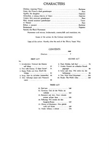 Complete Opera: partitura completa by Carl Maria von Weber