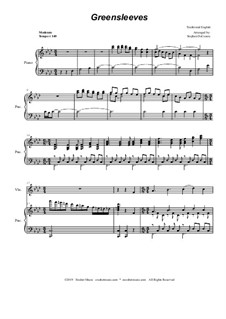 Chamber version: Duet for violin, cello and piano by folklore