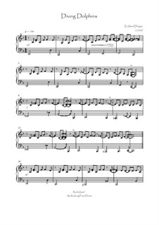 Rock Island Six Rocking Piano Pieces: Nr.2 Diving Dolphins by Eckhard Deppe