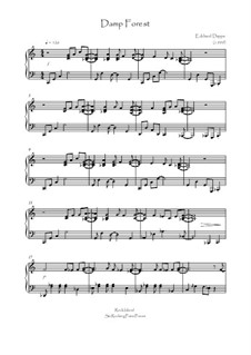 Rock Island Six Rocking Piano Pieces: Nr.6 Damp Forest by Eckhard Deppe