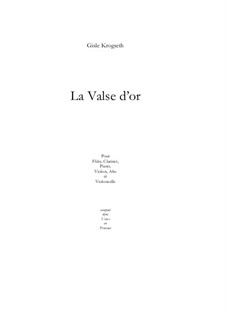 La Valse d'or, Op.21 No.2: La Valse d'or by Gisle Krogseth