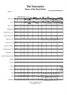 No.7 Dance of the Mirlitons: For full orchestra by Pyotr Tchaikovsky