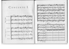 Concerto Grosso No.1: partitura completa by Arcangelo Corelli