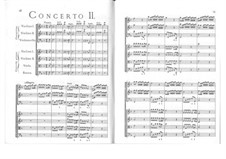 Concerto Grosso No.2: partitura completa by Arcangelo Corelli