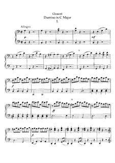 Pieces for Piano Four Hands, WoO 24: Pieces for Piano Four Hands by Muzio Clementi