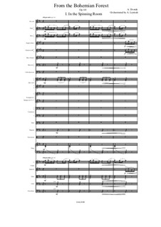 From the Bohemian Forest, B.133 Op.68: Complete set, for symphonic orchestra by Antonín Dvořák