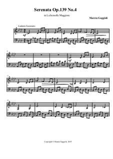 Serenatas, Op.139: Serenata No.4 in La Bemolle Maggiore by Marzia Gaggioli