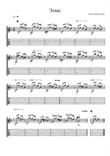 Этюд (ре минор в классическом стиле): Этюд (ре минор в классическом стиле) by Konstantin Schenitsyn