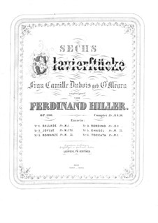 Six Pieces for Piano, Op.130: No.2 Idyll by Ferdinand von Hiller