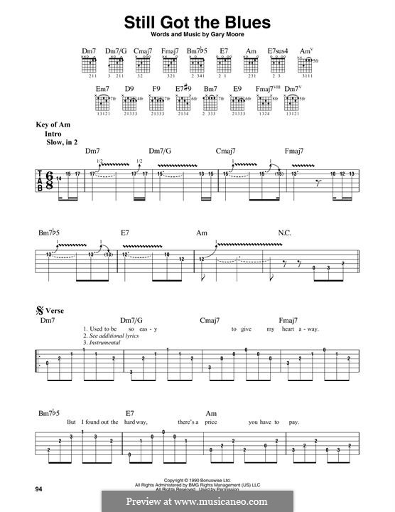 Still Got the Blues: Para Guitarra by Gary Moore
