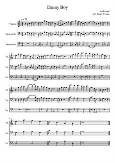 Ensemble version: para trio de cordas by folklore