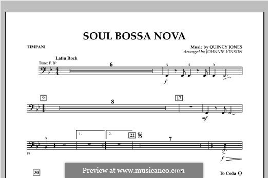 Concert Band: Flex-Band version: Peça para Timpano by Quincy Jones