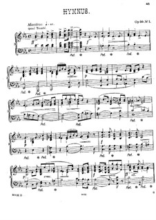 Six Pieces for Piano, Op.20: No.1-3, 5, 6 by Alexander Mackenzie