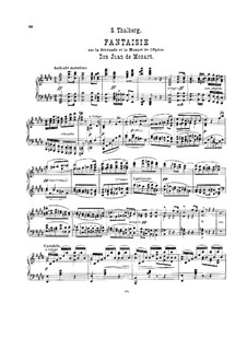 Grand Fantasia on Themes from 'Don Giovanni' by Mozart, Op.42: Para Piano by Sigismond Thalberg