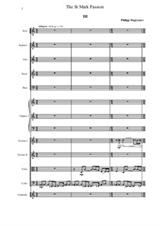 A Paixão De São Marcos, Op.48: Movement III by Philipp Degtyarev-Cord