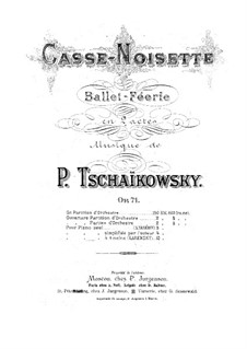 Complete Ballet: partitura para piano by Pyotr Tchaikovsky