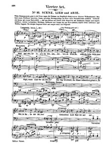 Genoveva, Op.81: Act IV. Arrangement for soloists, choir and piano by Robert Schumann