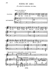 Il pirata (The Pirate): Ebben Si aduni... Tu vedrai la sventurata Recitative and Aria for Tenor (Gualtiero) by Vincenzo Bellini