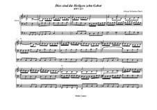 Dies sind die heil'gen zehn Gebot', BWV 635: Für Orgel by Johann Sebastian Bach
